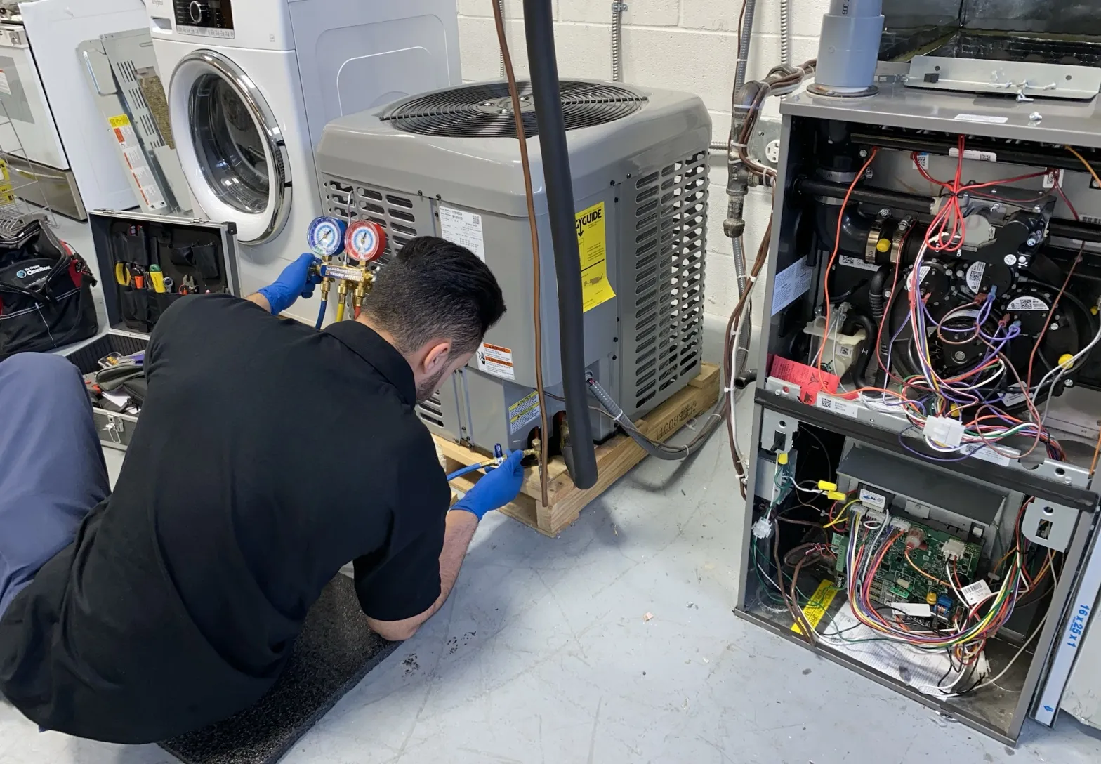 Процесс ремонта техники LG - Фото 1