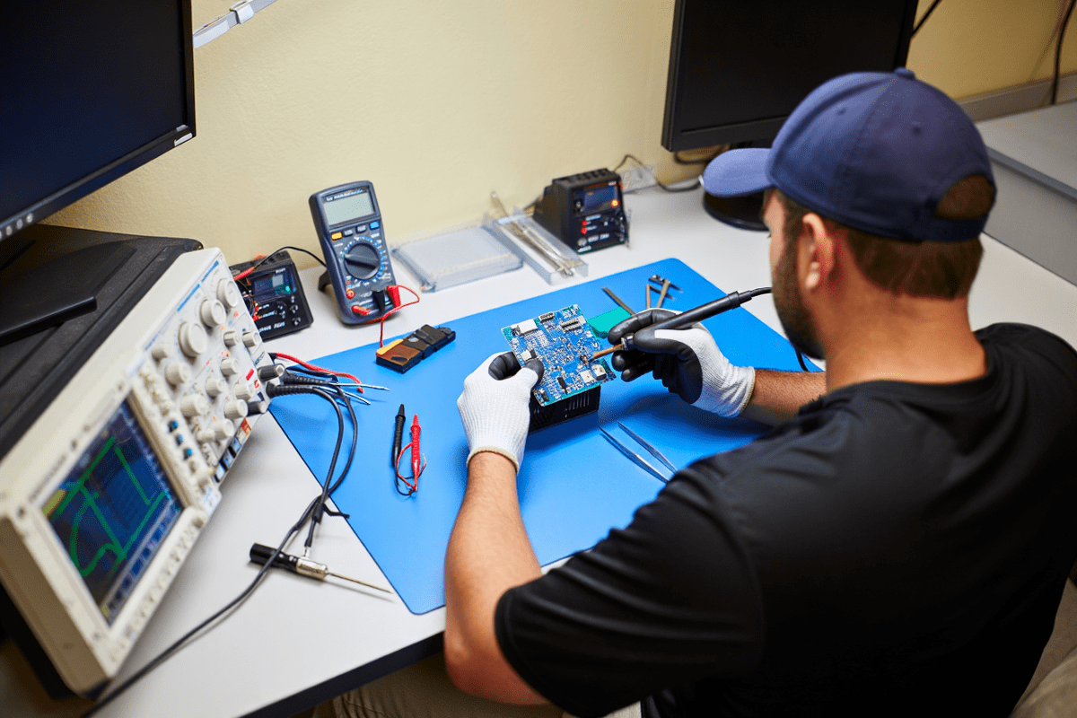 Процесс ремонта техники LG в lg-fixmaster