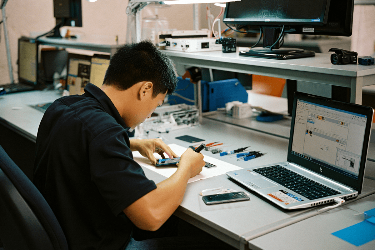 Процесс ремонта техники LG в lg-fixmaster